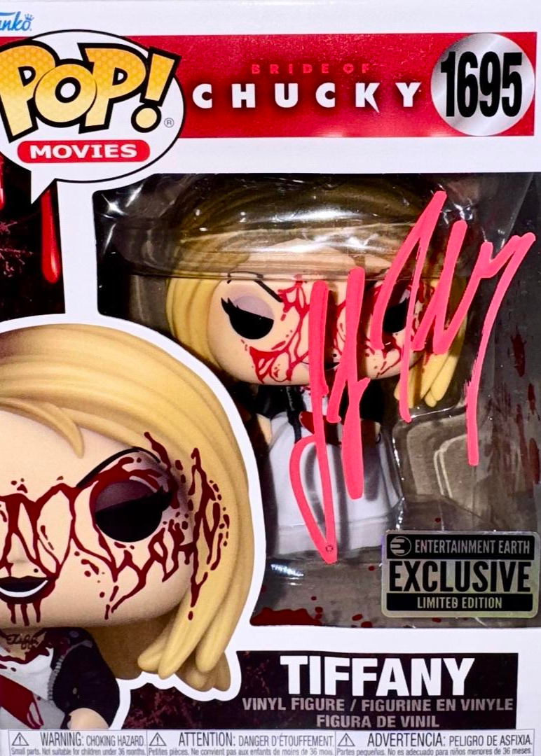 Jennifer Tilly Signed Funko Pop #1695 Tiffany (Bride Of Chucky) - Beckett COA
